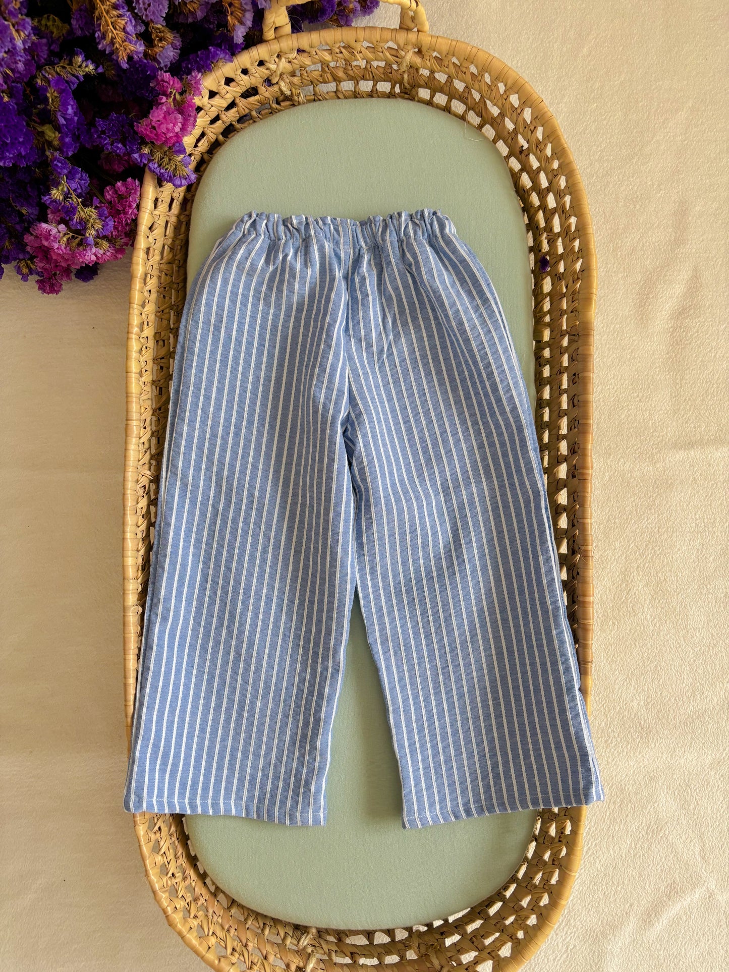 Pantalón Rayas Azules