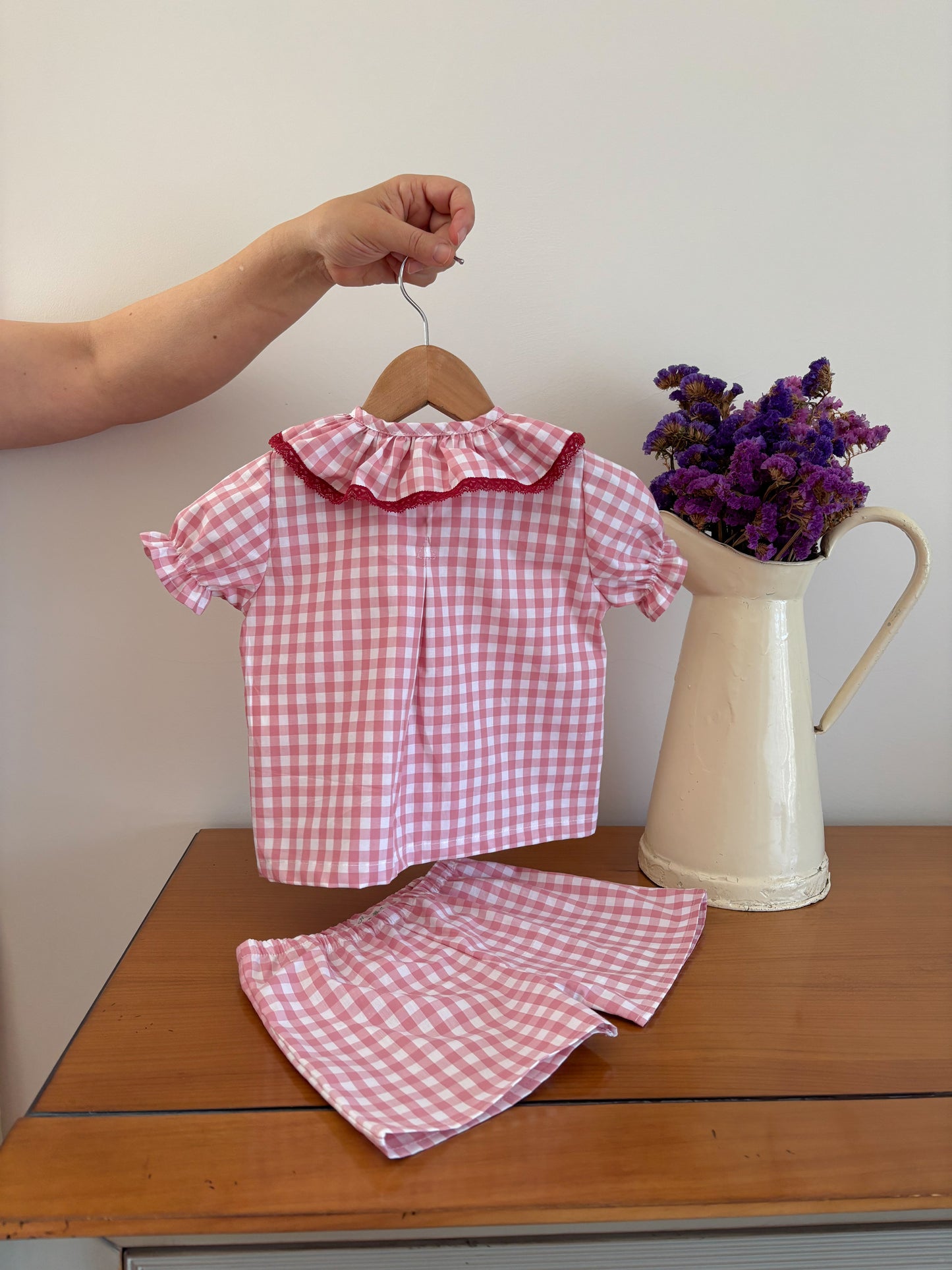 Water Green Muslin Pyjamas