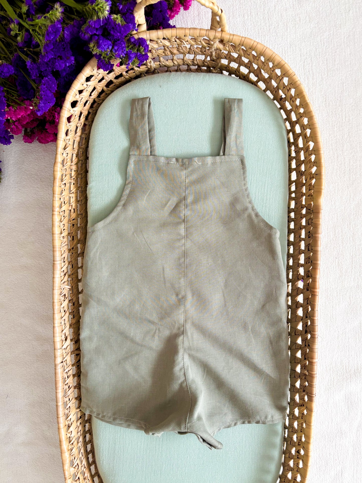 Jardineira Linho Caqui