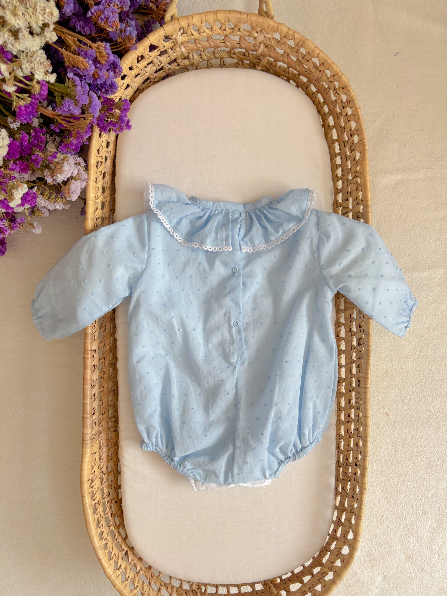 Fofo Plumeti Azul Manga Comprida