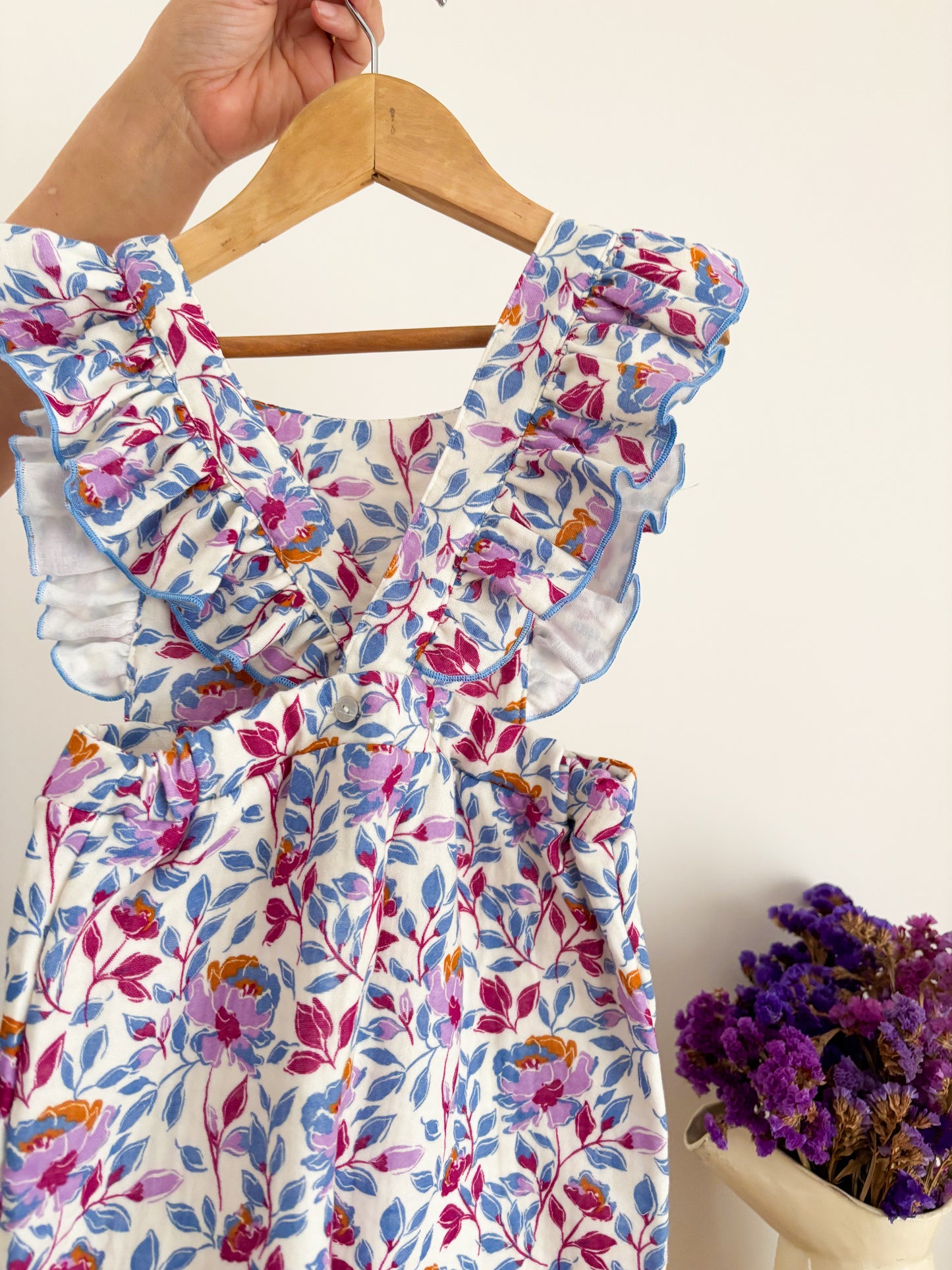 Jardineira Musselina Florida