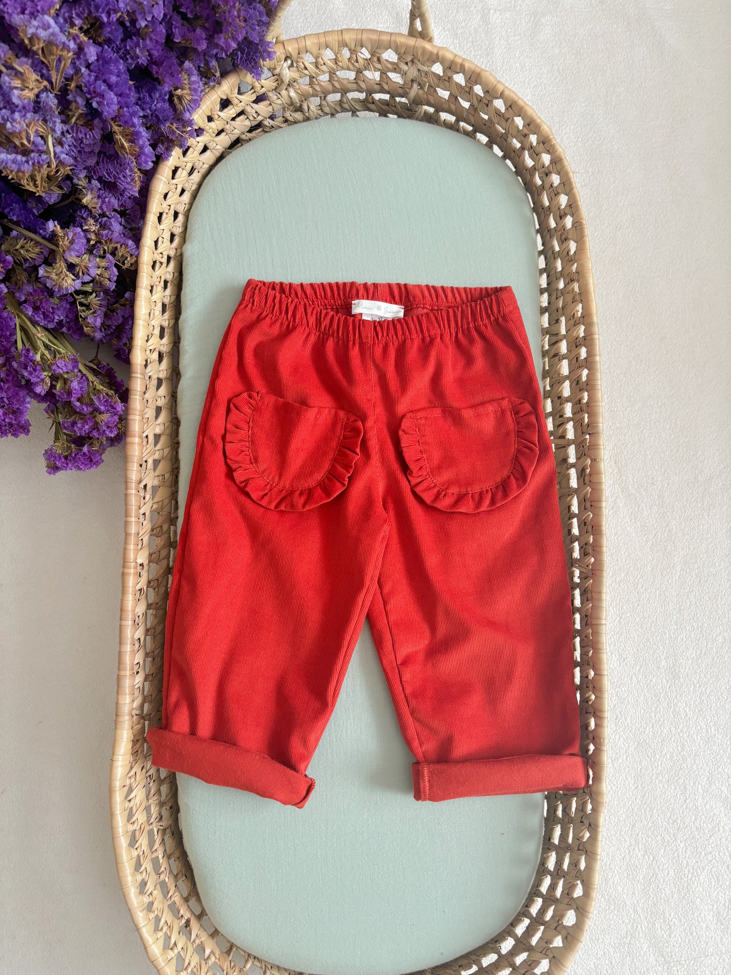 Pantalón Bombazina Naranja