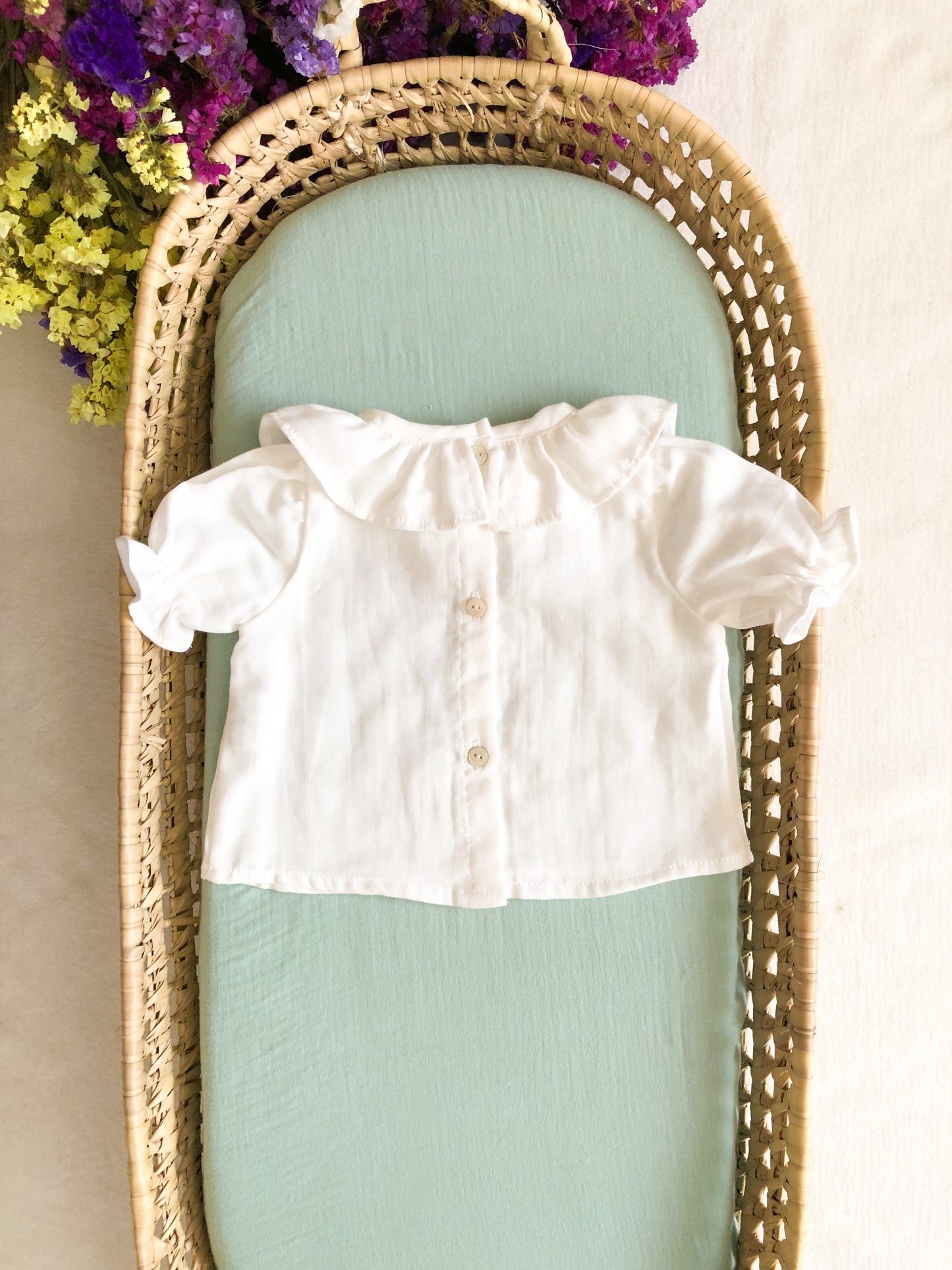 Volante Collar Blouse