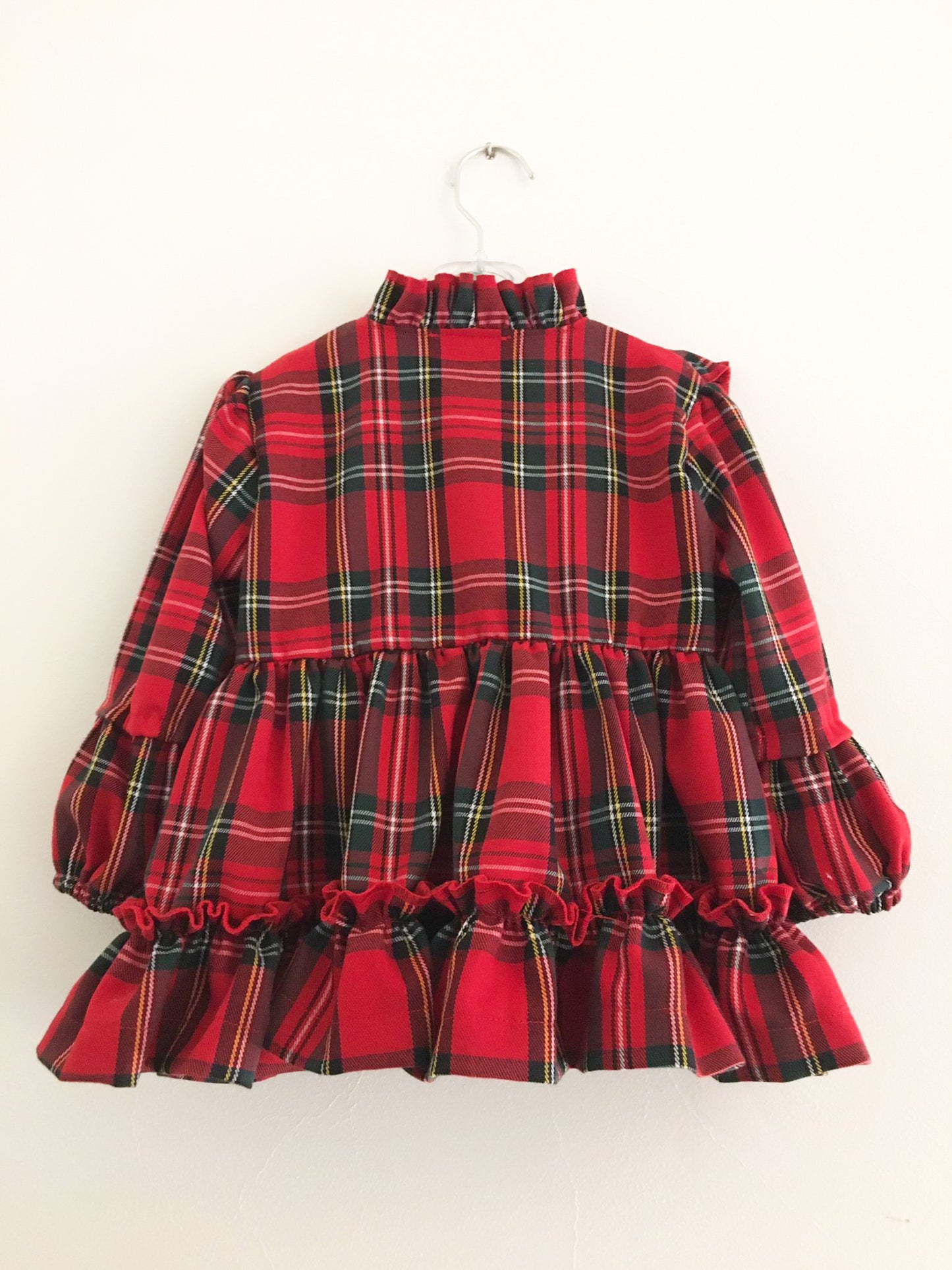 Vestido Tartan Vermelho