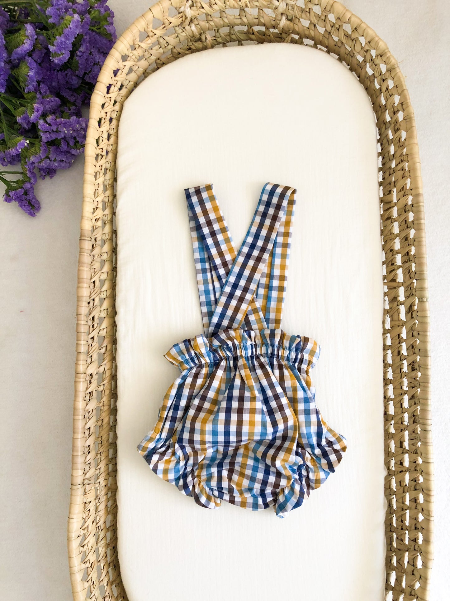 Checkered Romper