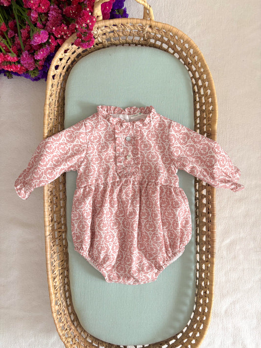 Fofo Motivos Floridos Manga Comprida