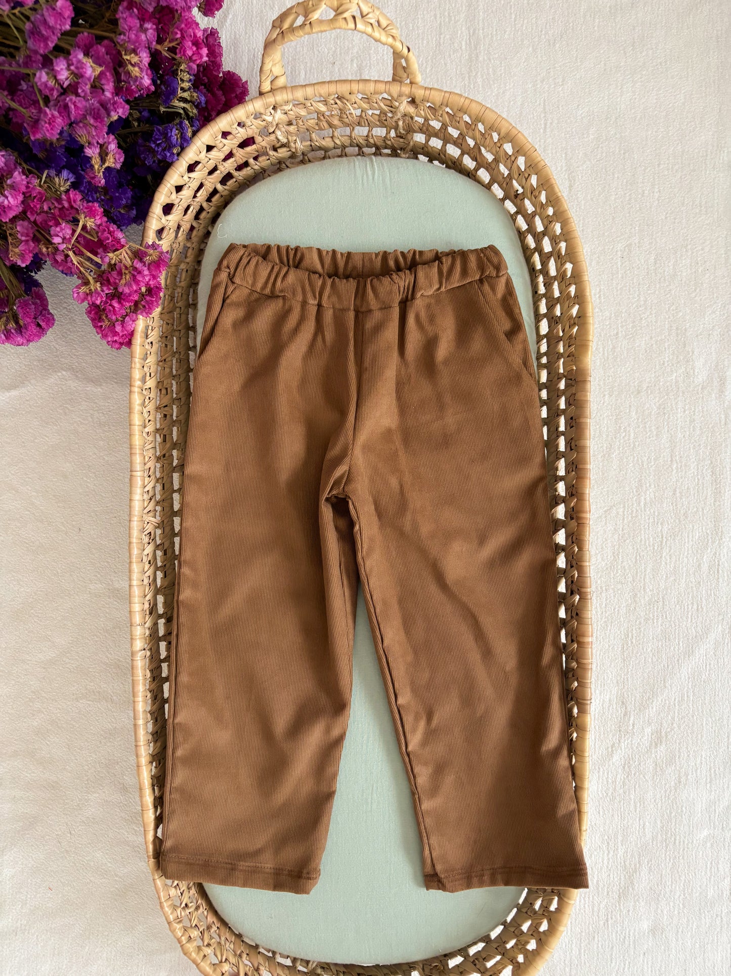 Calça Bombazina Caramelo