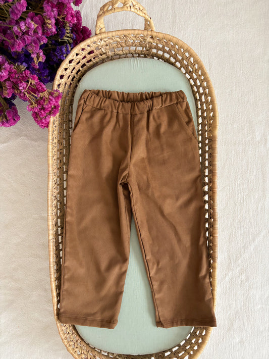 Calça Bombazina Caramelo