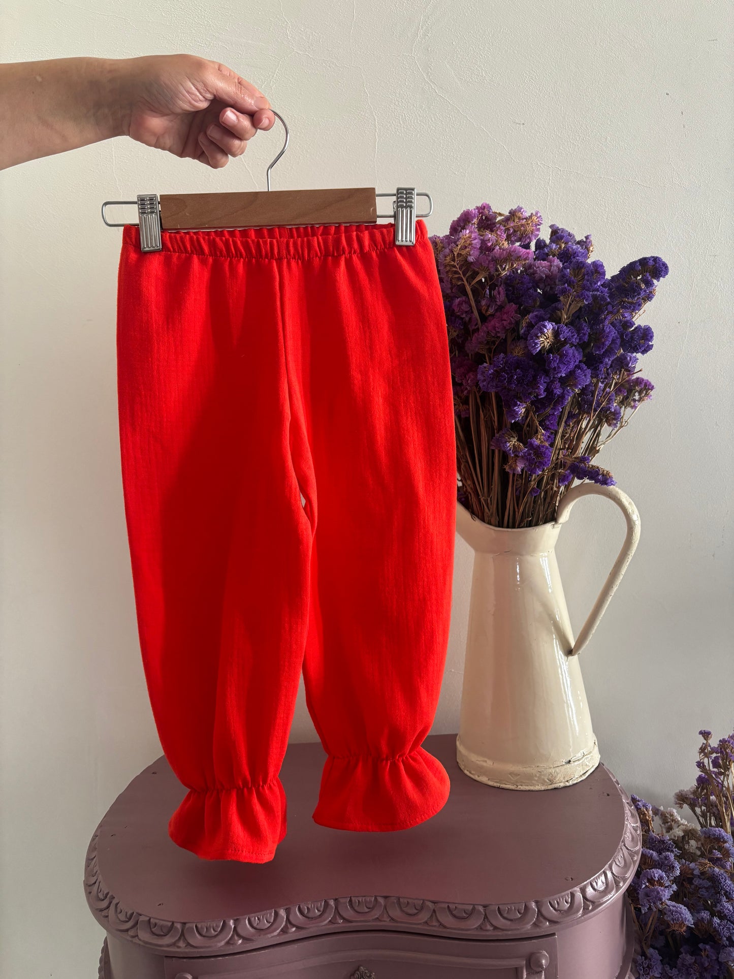 Pijama Muselina Roja