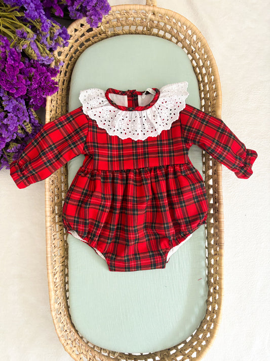 Fofo Emily Tartan Vermelho