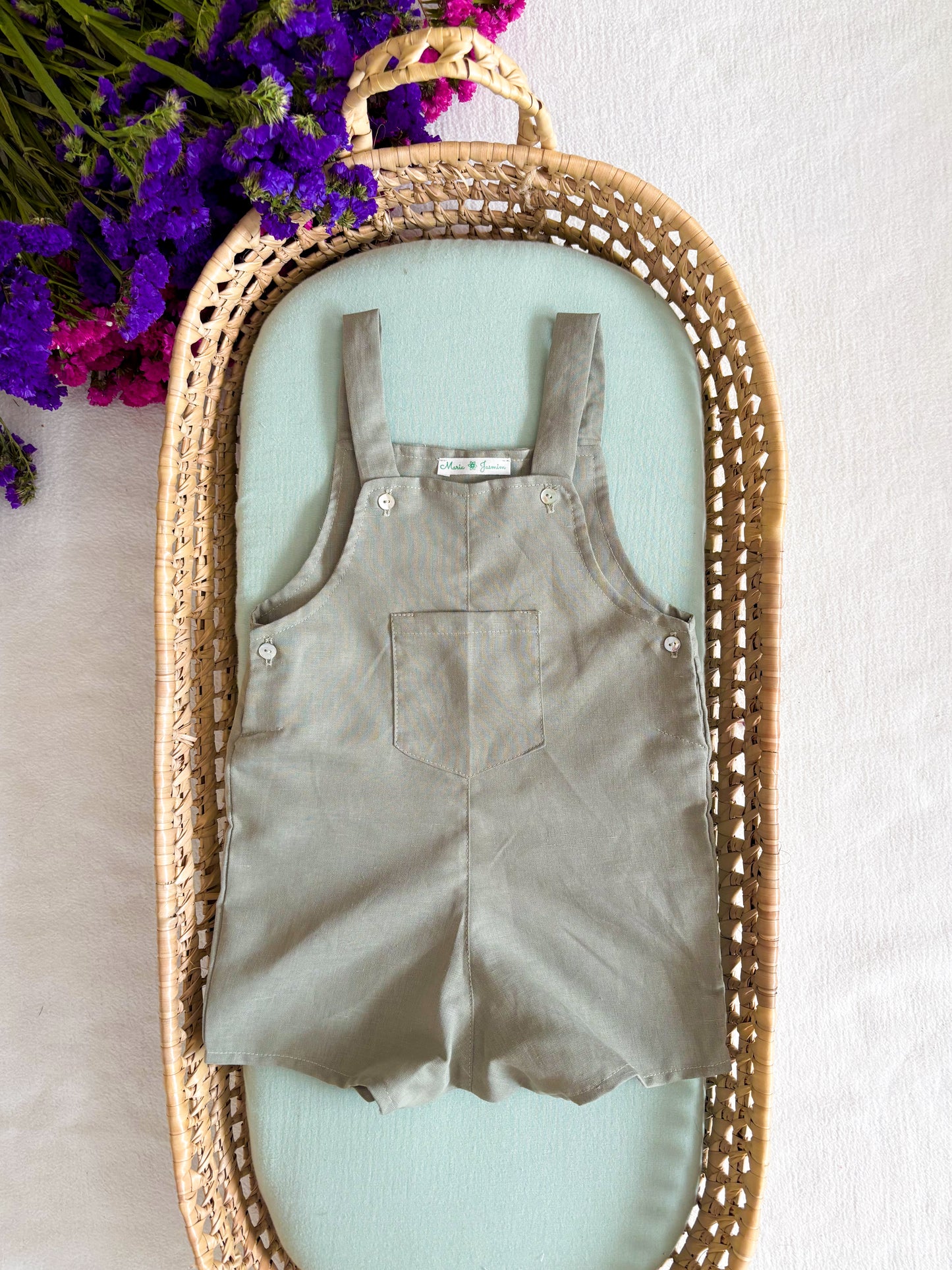 Jardineira Linho Caqui