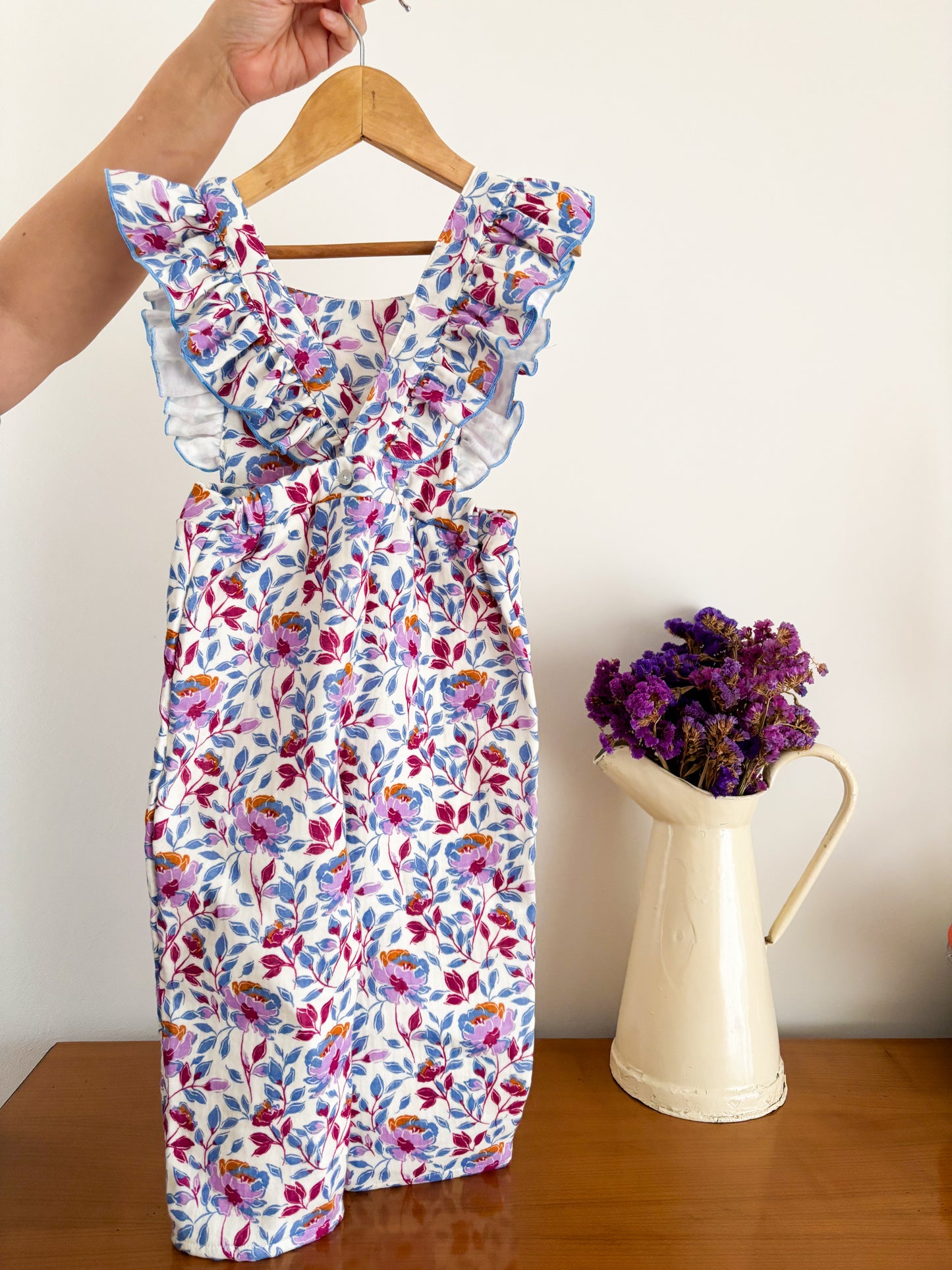 Jardineira Musselina Florida