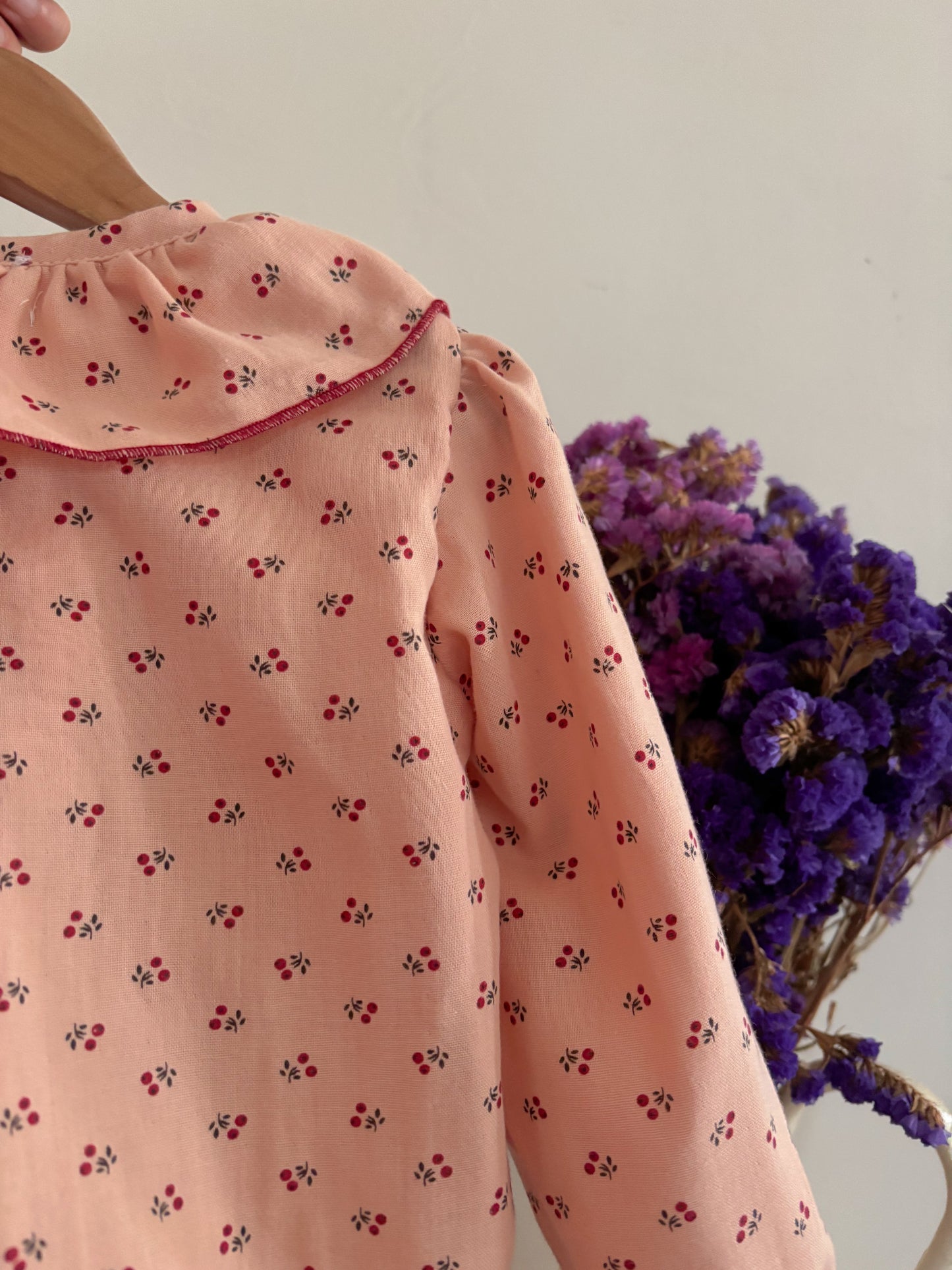 Pijama Musselina Cerejas