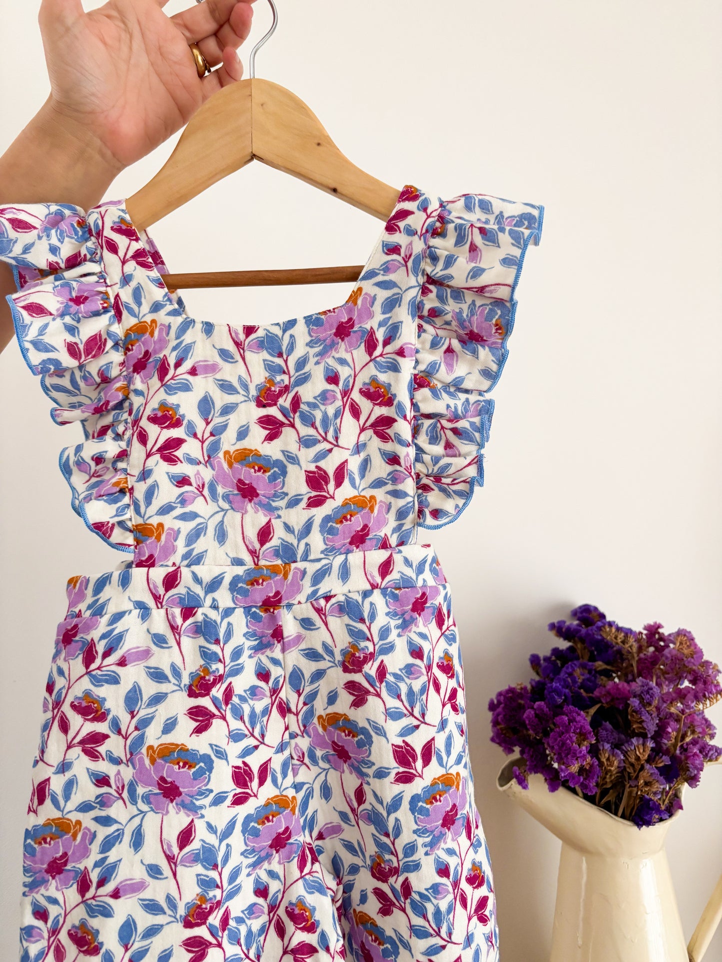 Jardineira Musselina Florida