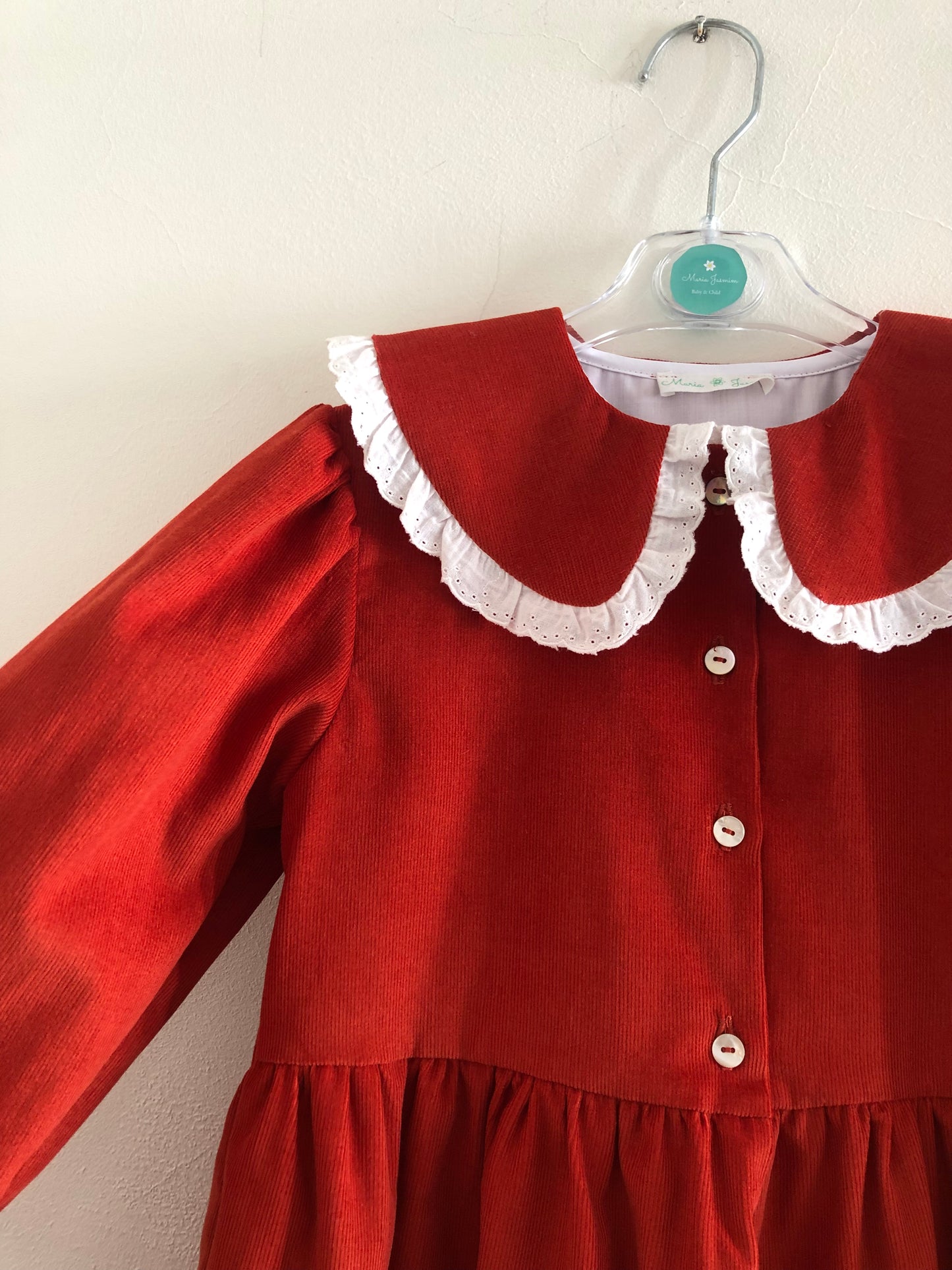 Vestido Bombazina Laranja