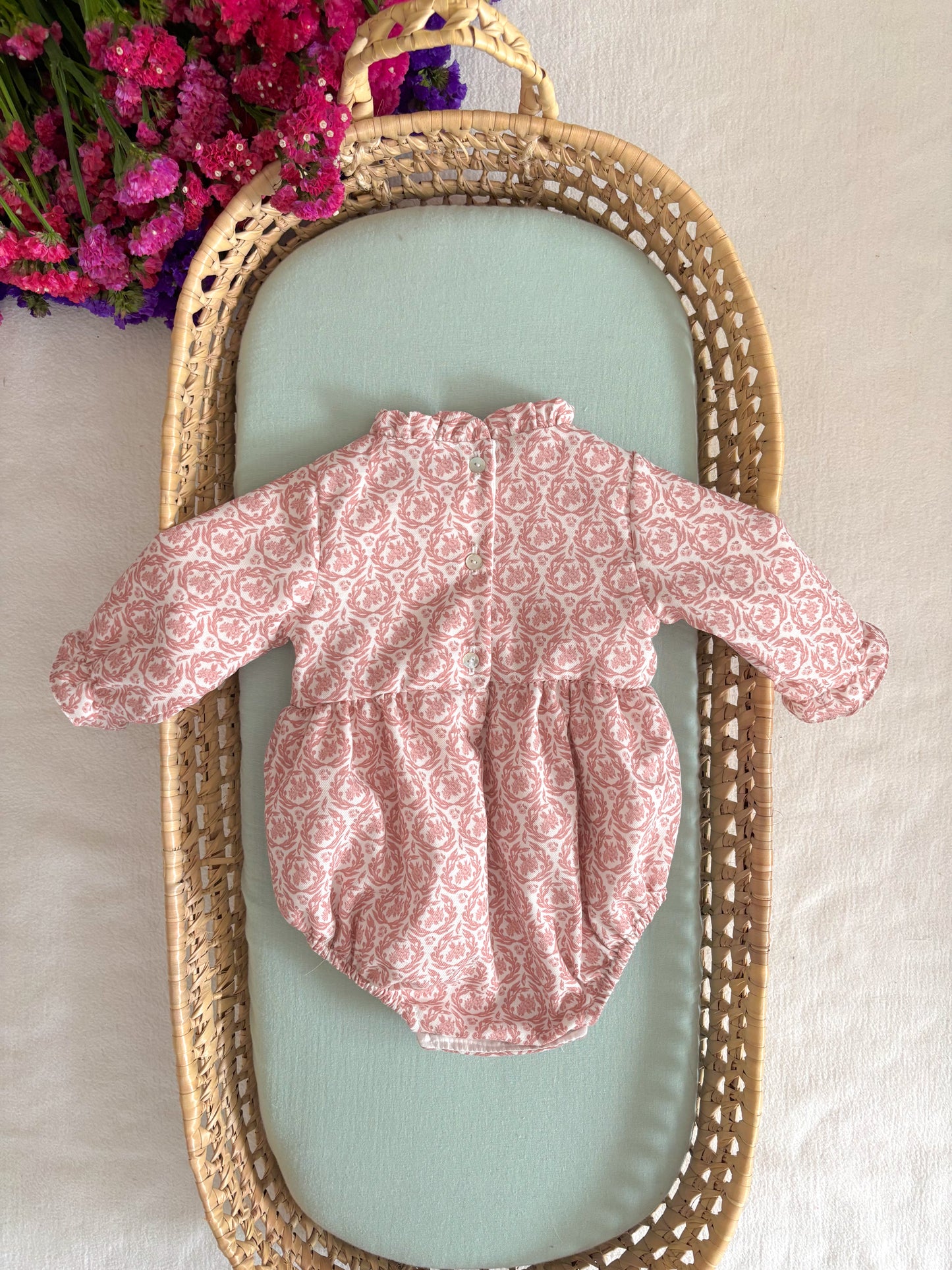 Fofo Motivos Floridos Manga Comprida