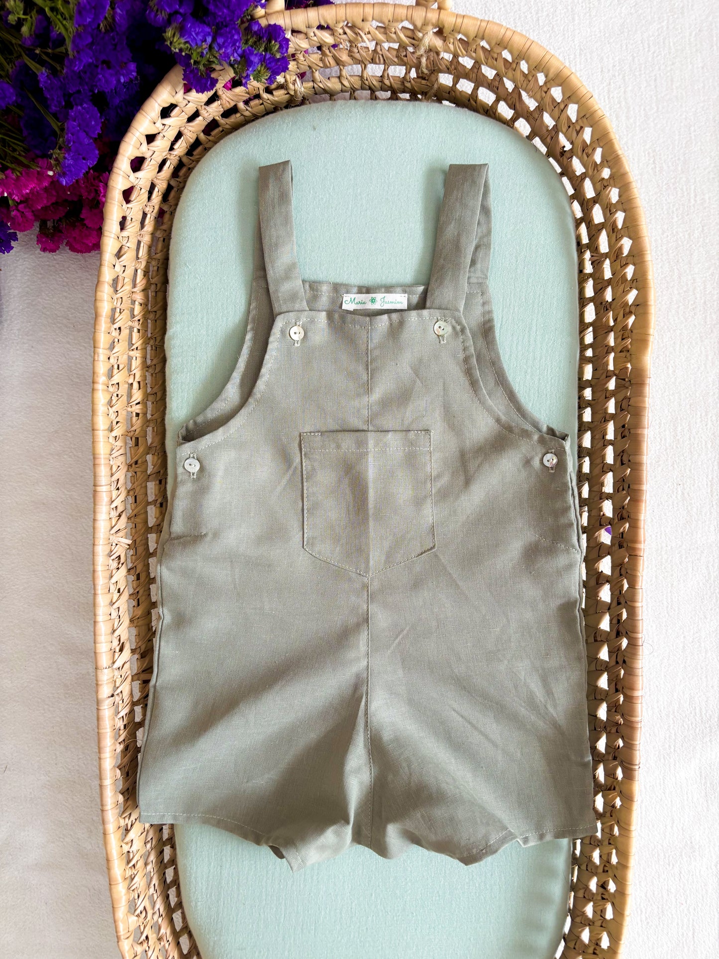 Jardineira Linho Caqui