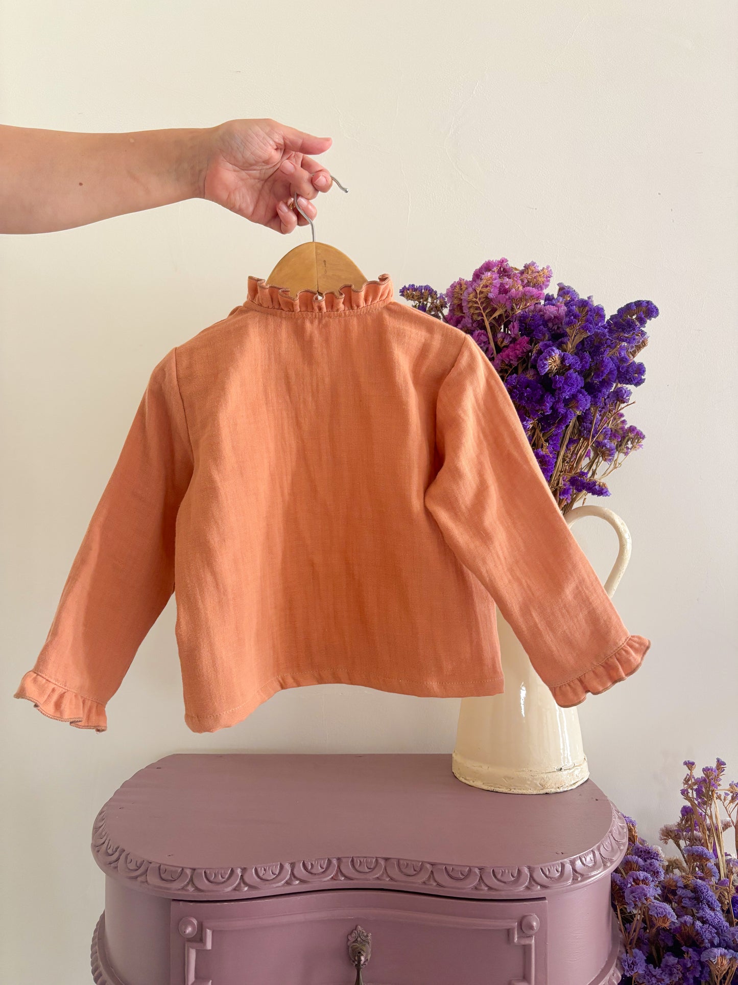 Terracotta Muslin Pyjamas