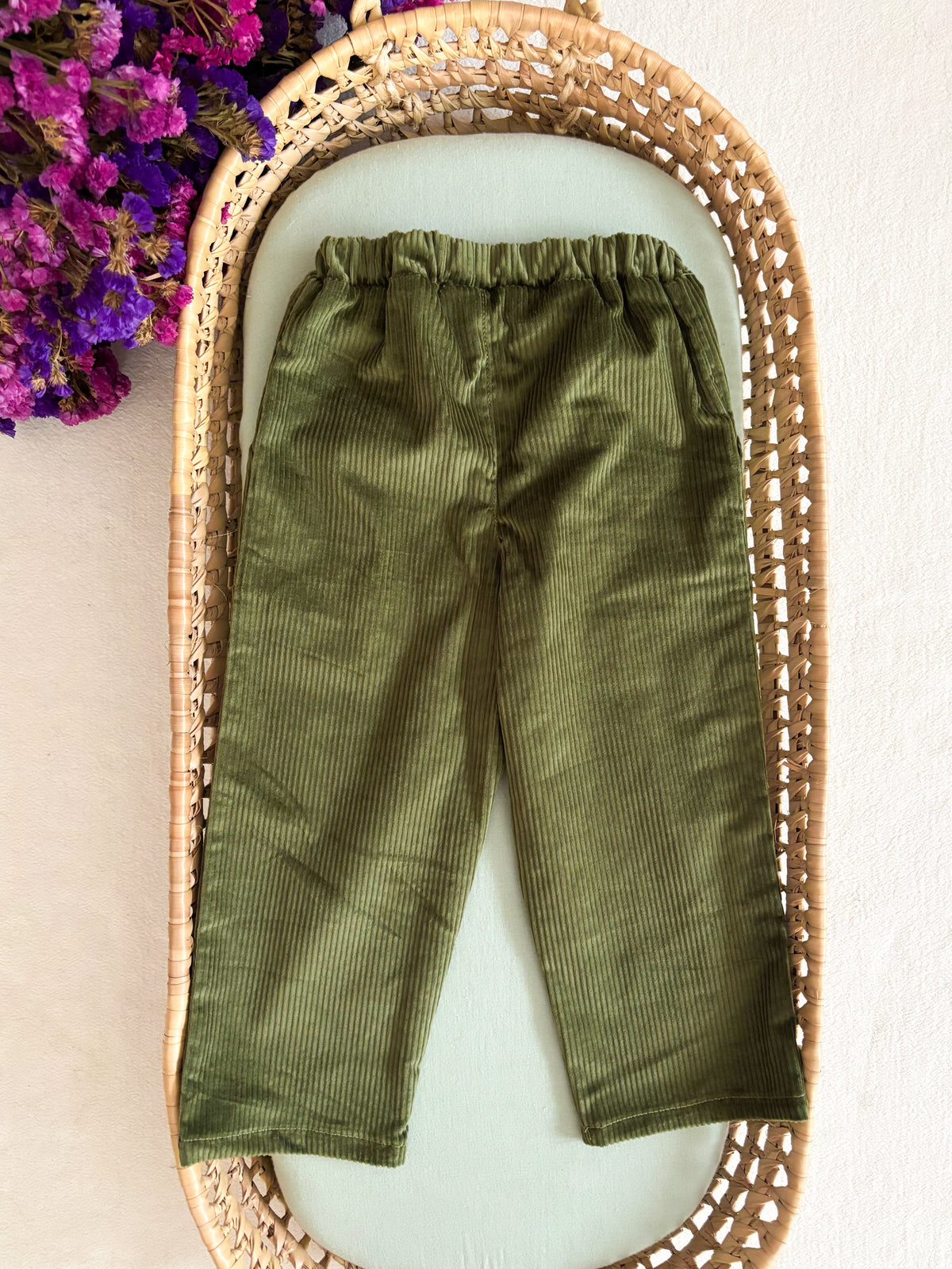 Calça Bombazina Verde