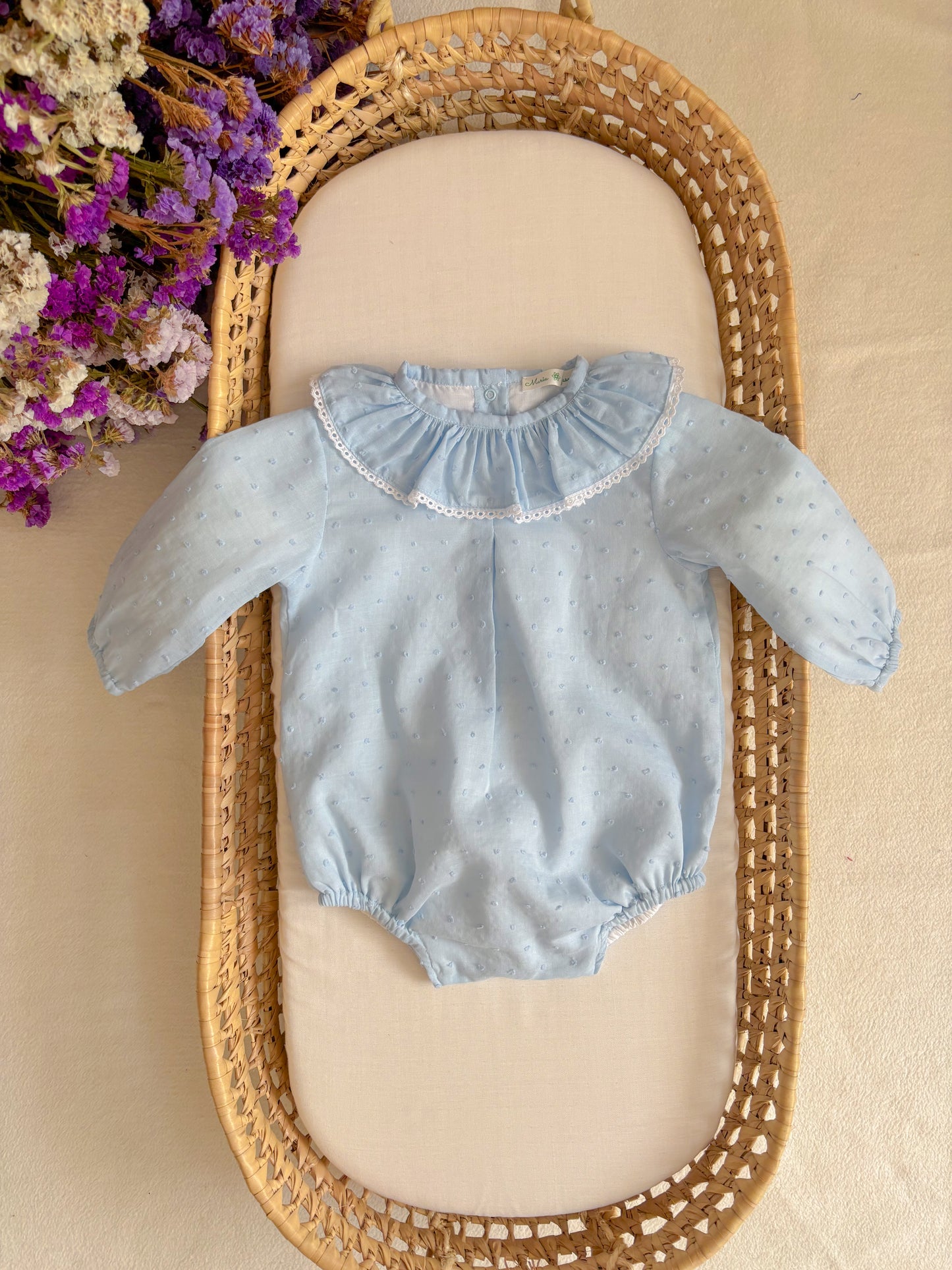 Fofo Plumeti Azul Manga Comprida