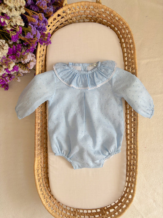 Fofo Plumeti Azul Manga Comprida