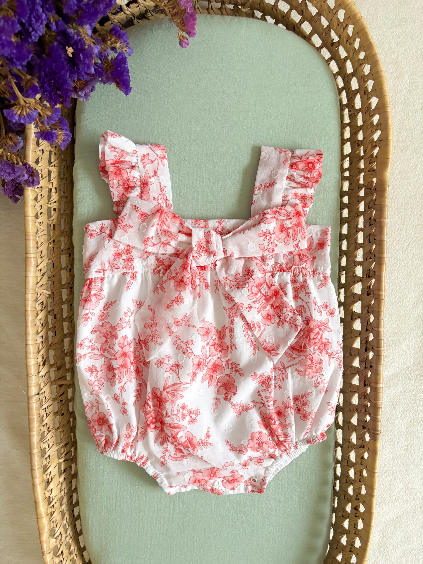 Fofo Laço Plumeti Floral