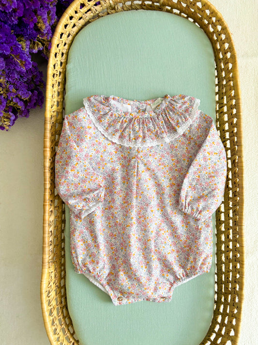 Lavender Flower Romper