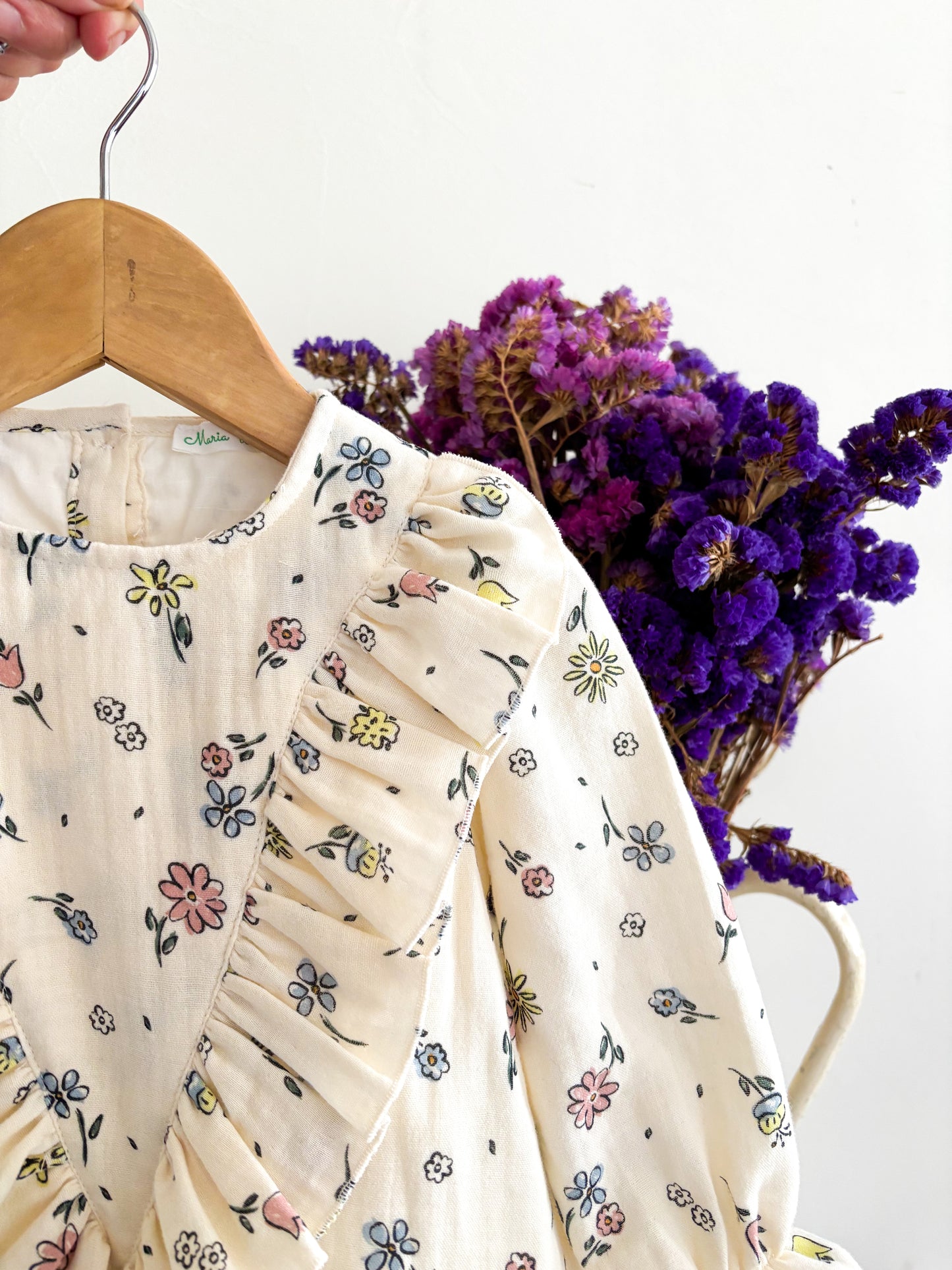 Vestido Muselina Floral