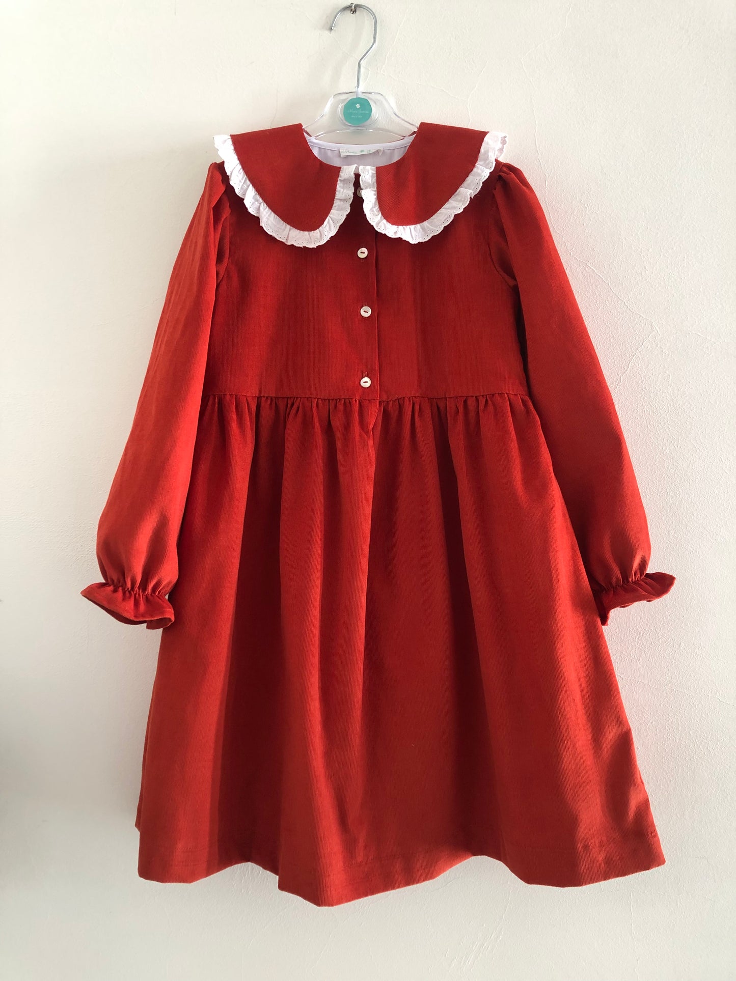 Vestido Bombazina Laranja