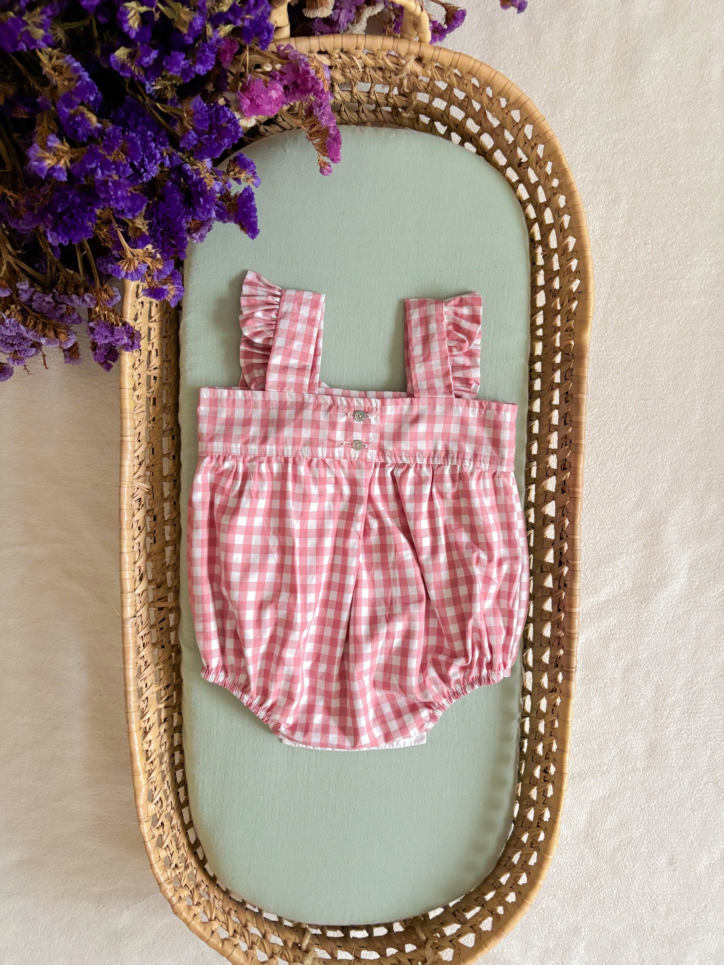 Fofo Laço Vichy Rosa