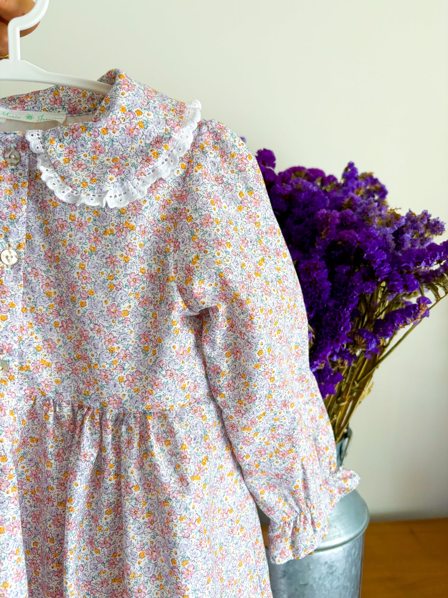 Vestido Floral Lavanda