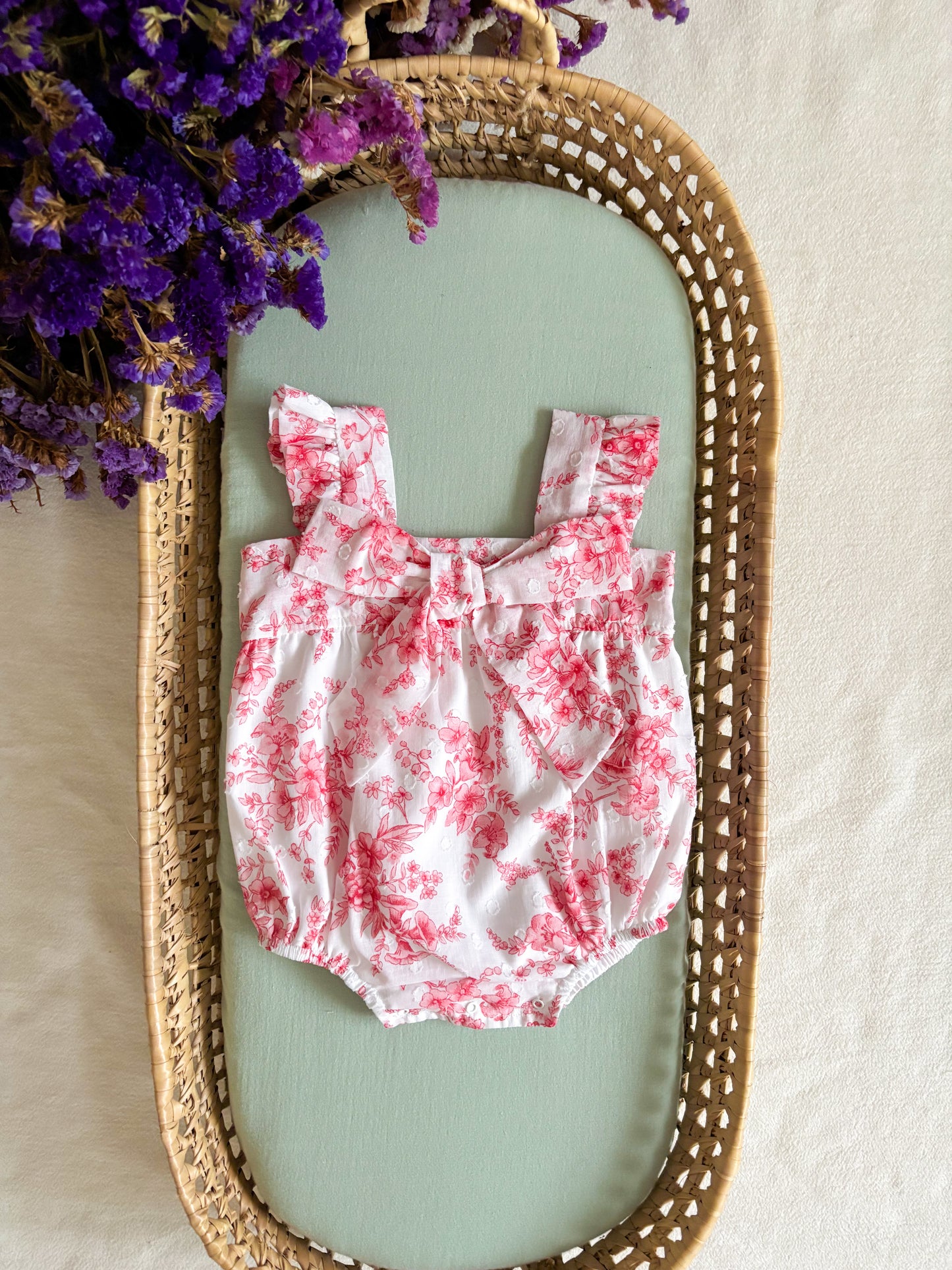 Fofo Laço Plumeti Floral