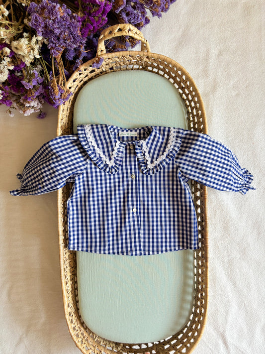 Camisa Vichy Azul