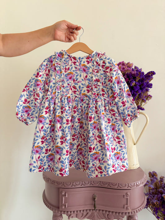 Vestido Musselina Florido