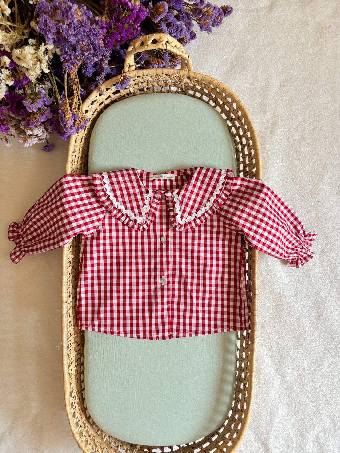 Camisa Vichy Vermelho