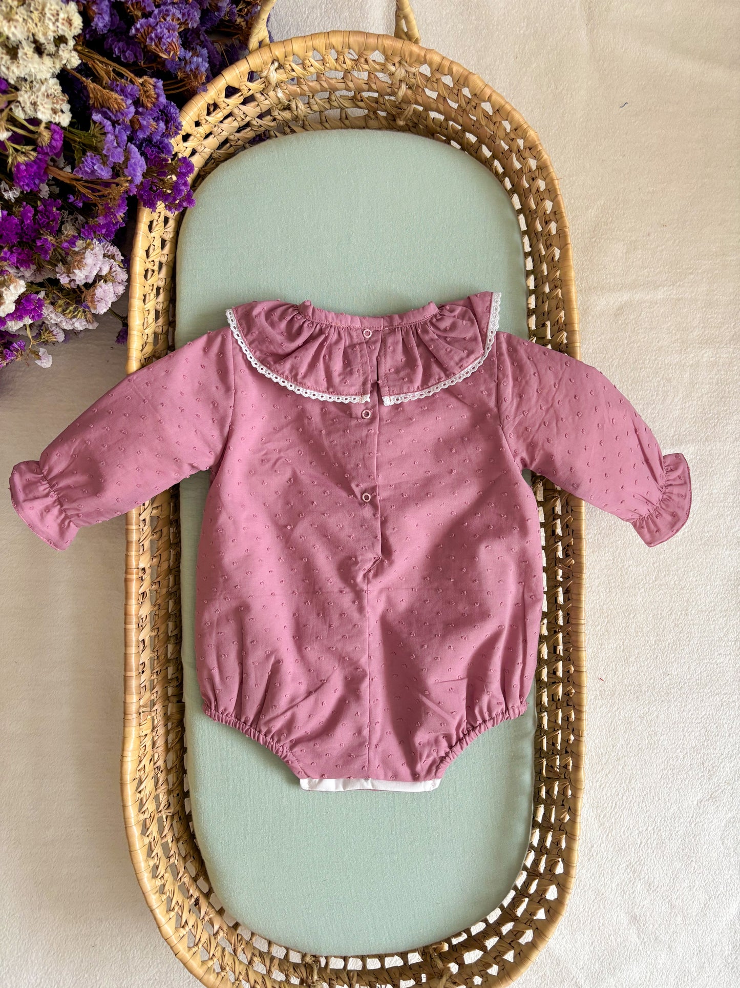 Fofo Plumeti Rosa Manga Comprida