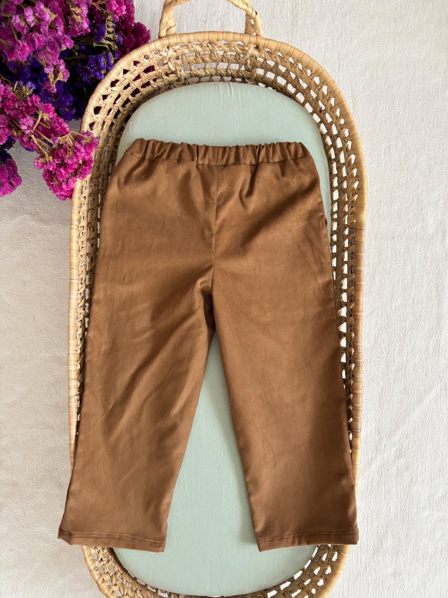 Calça Bombazina Caramelo