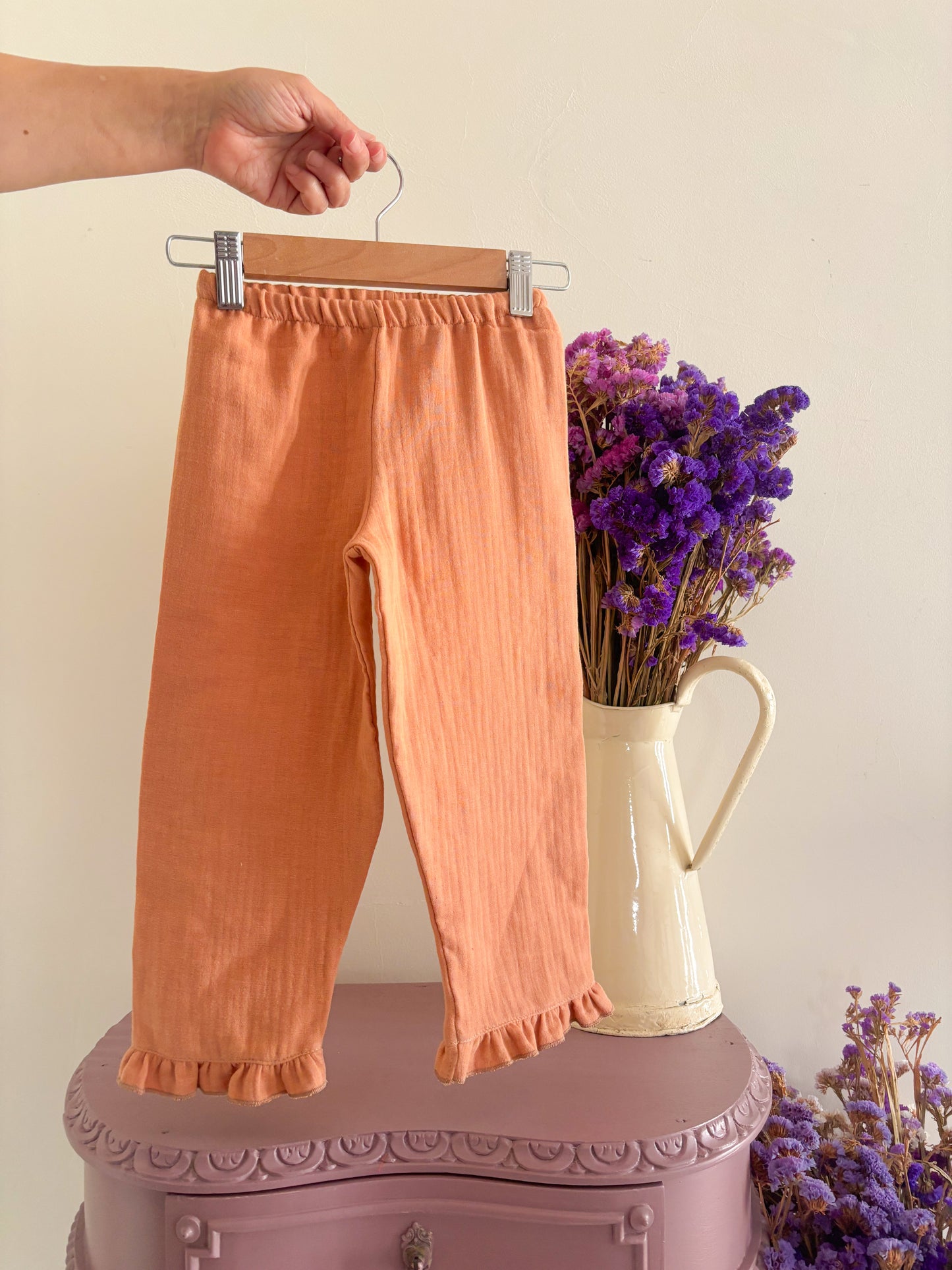 Terracotta Muslin Pyjamas
