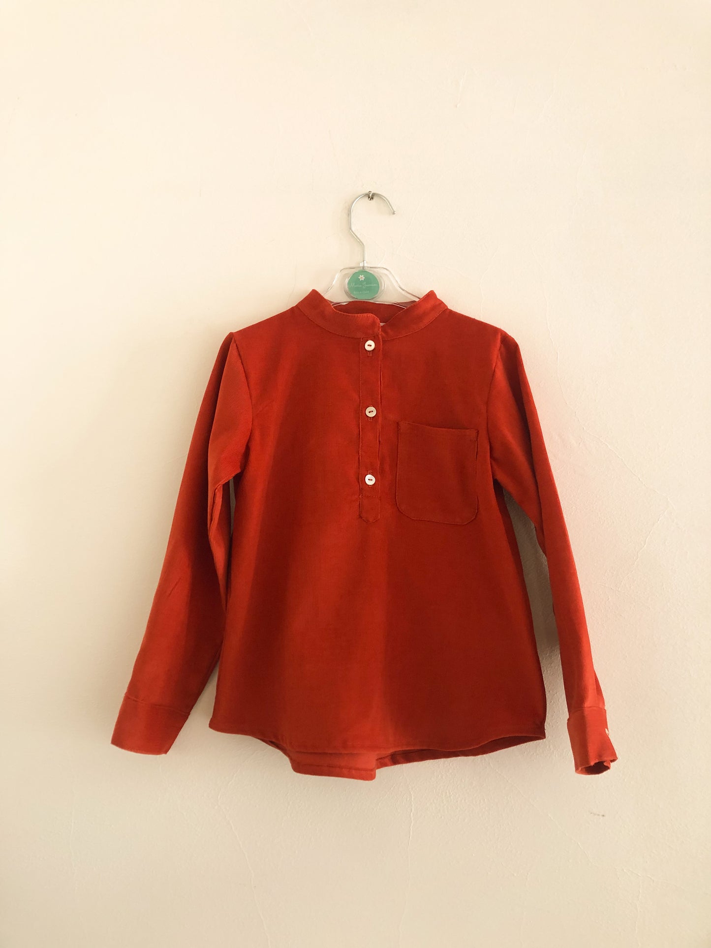 Camisa Bombazina Laranja