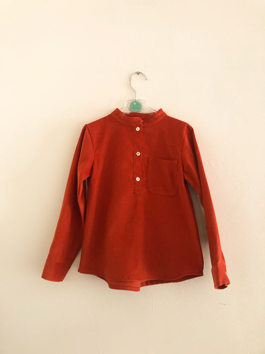 Camisa Bombazina Laranja