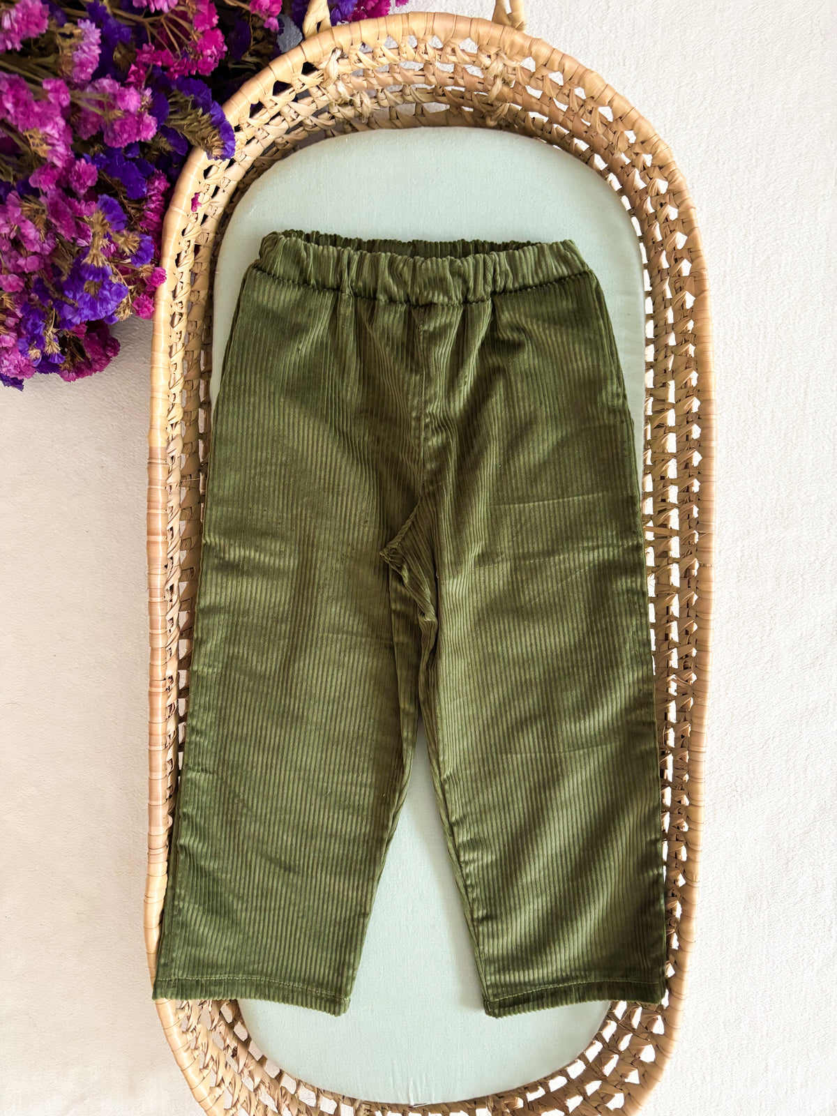 Calça Bombazina Verde